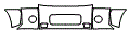 Bumper Kit pattern for the 2004 Nissan Armada