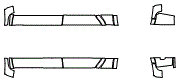 Rocker Panel Kit pattern for the 2008 Nissan Titan