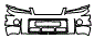 Bumper Kit pattern for the 2006 Nissan X-Trail