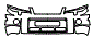 Bumper Kit pattern for the 2006 Nissan X-Trail