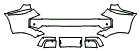 Rear Bumper Kit pattern for the 2021 Nissan Armada