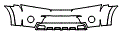 Bumper Kit pattern for the 2011 Nissan Armada
