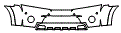 Bumper Kit pattern for the 2011 Nissan Armada