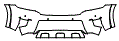 Bumper Kit pattern for the 2017 Nissan Armada