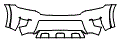 Bumper Kit pattern for the 2017 Nissan Armada
