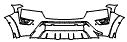 Bumper Kit pattern for the 2021 Nissan Armada