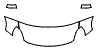 Hood, Fender and Mirror Kit pattern for the 2013 Nissan Versa