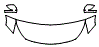 Hood, Fender and Mirror Kit pattern for the 2025 Nissan Versa
