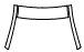Roof and A-Pillar Kit pattern for the 2025 Nissan Versa