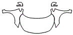 Full Hood, Fender and Mirror Kit pattern for the 2025 Nissan Versa