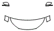 Hood, Fender and Mirror Kit pattern for the 2022 Nissan Rogue