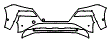 Bumper Kit pattern for the 2022 Nissan Rogue