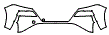 Bumper Kit pattern for the 2022 Nissan Rogue