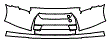 Bumper Kit pattern for the 2011 Nissan GTR