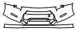 Bumper Kit pattern for the 2016 Nissan GTR