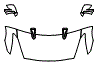 Hood, Fender and Mirror Kit pattern for the 2016 Nissan GTR