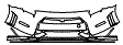 Bumper Kit pattern for the 2016 Nissan GTR