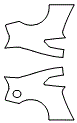 Rear Fender Kit pattern for the 2023 Nissan GTR