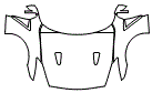 Full Hood, Fender and Mirror Kit pattern for the 2011 Nissan GTR