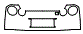 Upper Rear Bumper Kit pattern for the 2011 Nissan GTR