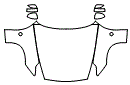 Full Hood, Fender and Mirror Kit pattern for the 2020 Nissan 370Z Coupe