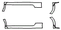Wheel Opening and Rocker Panel Kit pattern for the 2020 Nissan 370Z Coupe