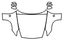 Full Hood, Fender and Mirror Kit pattern for the 2020 Nissan 370Z Coupe