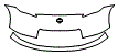Bumper Kit pattern for the 2009 Nissan 370Z Coupe