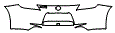 Rear Bumper Kit pattern for the 2020 Nissan 370Z Coupe