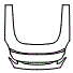 Trunk Lid Kit pattern for the 2020 Nissan 370Z Coupe