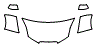 Hood, Fender and Mirror Kit pattern for the 2013 Nissan LEAF