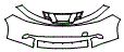 Bumper Kit pattern for the 2021 Nissan NV200