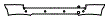 Rear Bumper Kit pattern for the 2021 Nissan NV200