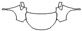 Full Hood, Fender and Mirror Kit pattern for the 2021 Nissan NV200