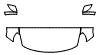 Hood, Fender and Mirror Kit pattern for the 2019 Nissan Versa Sedan