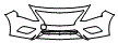Bumper Kit pattern for the 2019 Nissan Versa Sedan