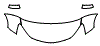 Hood, Fender and Mirror Kit pattern for the 2016 Nissan Versa Note