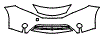 Bumper Kit pattern for the 2016 Nissan Versa Note