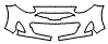 Bumper Kit pattern for the 2019 Nissan Micra (Canada Only)