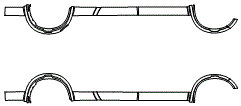 Rocker Panel Kit pattern for the 2019 Nissan Titan XD