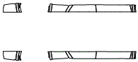 Rocker Panel Kit pattern for the 2019 Nissan Titan XD