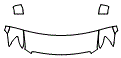 Hood, Fender and Mirror Kit pattern for the 2024 Nissan Titan XD