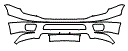 Bumper Kit pattern for the 2019 Nissan Titan XD