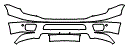 Bumper Kit pattern for the 2019 Nissan Titan XD