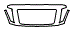 Grille Kit pattern for the 2019 Nissan Titan XD