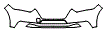 Bumper Kit pattern for the 2018 Nissan KICKS