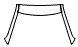 Roof and A-Pillar Kit pattern for the 2025 Nissan KICKS PLAY