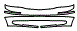 Bumper Kit pattern for the 1998 Ford Crown Victoria