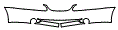 Bumper Kit pattern for the 1995 Ford Mustang