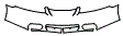 Bumper Kit pattern for the 2003 Ford Mustang